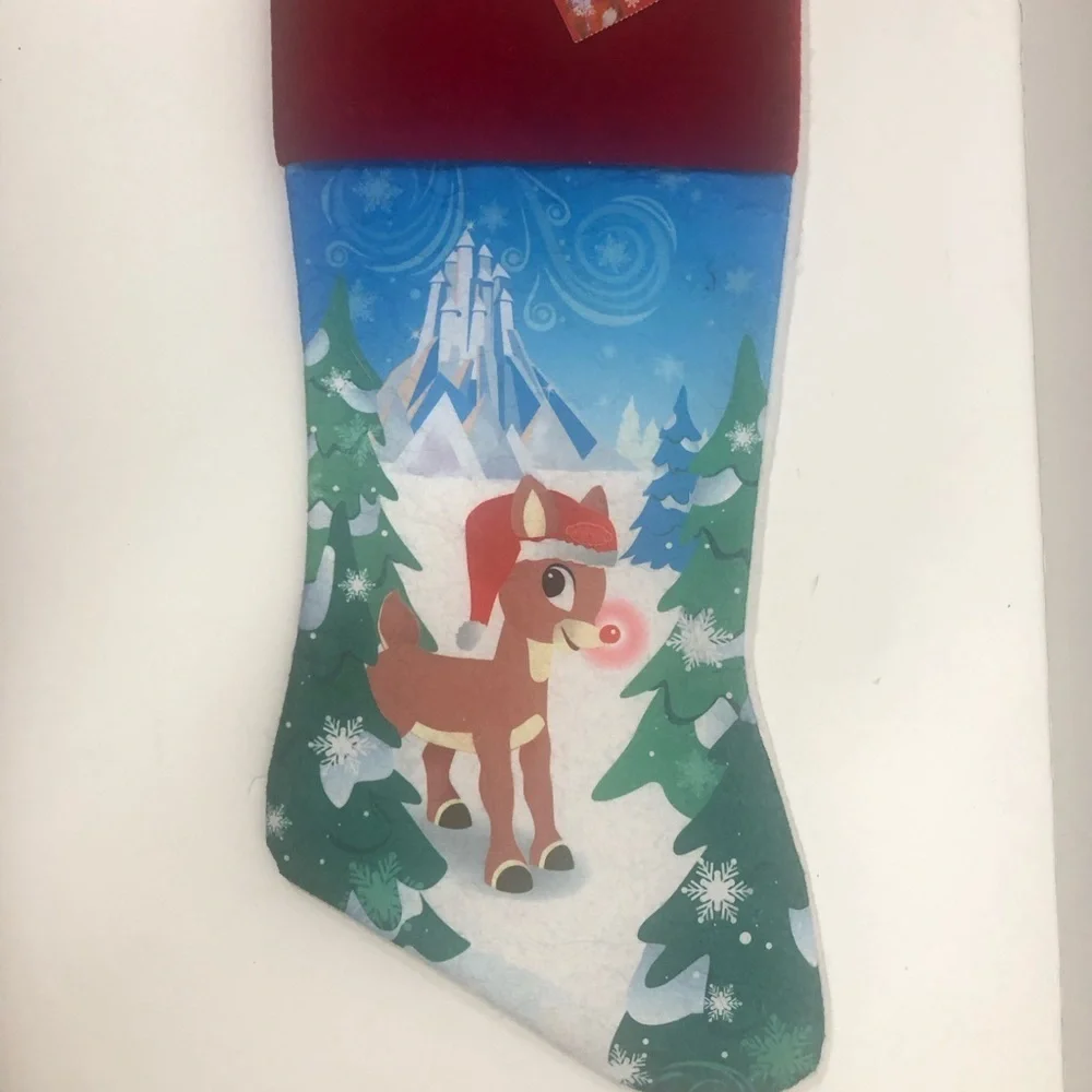 Rudolph The Red Nosed Reindeer Christmas Stocking